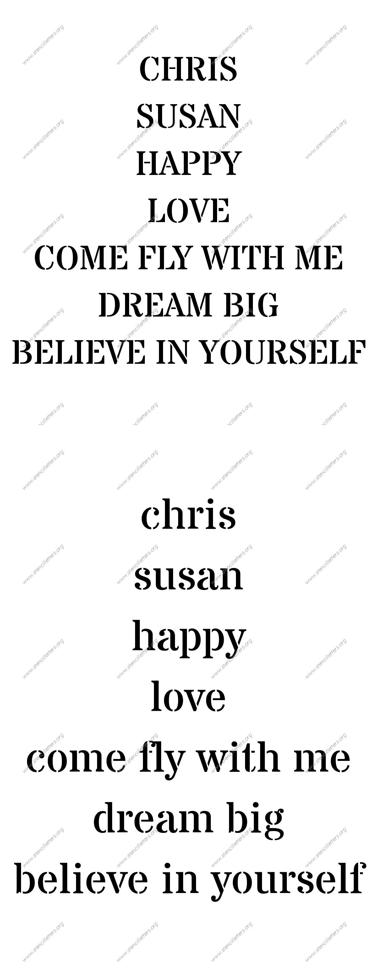 Industrial Army Names, Words, Phrases samples