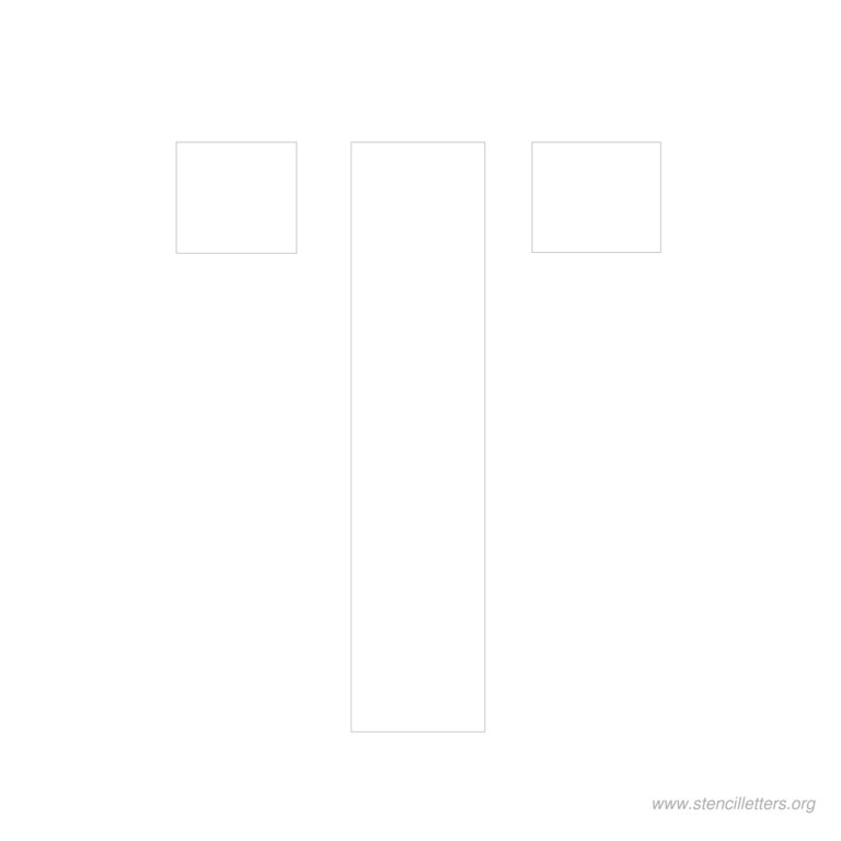 11 inch stencil letter t 11 inch stencil letter t