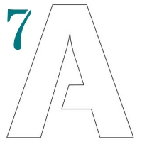 7 inch stencil letters to print