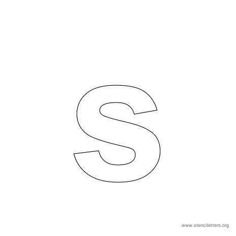 lowercase arial stencil letter s lowercase arial stencil letter s