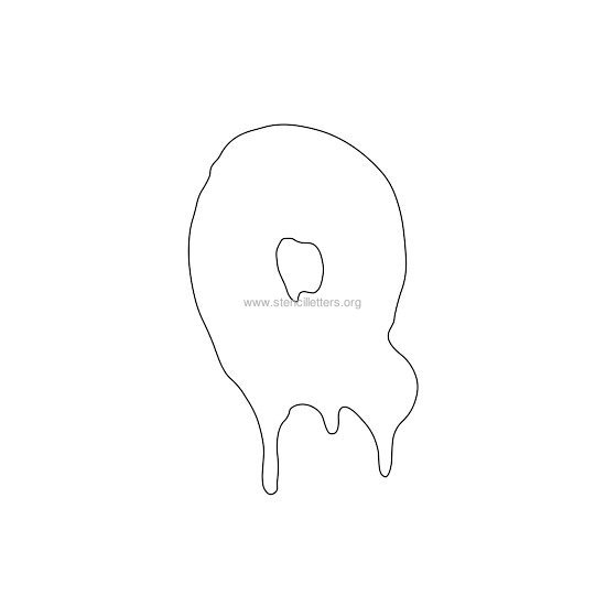 halloween stencil letter q halloween stencil letter q