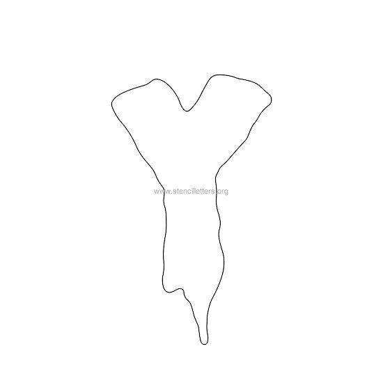 halloween stencil letter y halloween stencil letter y